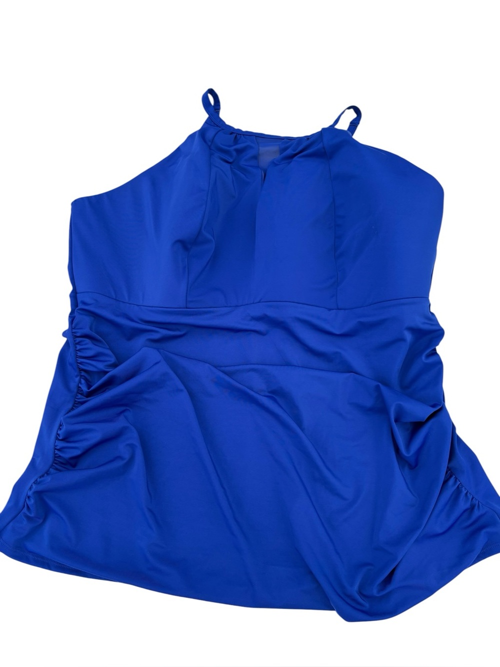Swim By Cacique Royal Blue Tankini Swim Top Womens Size 30 Plus NWT